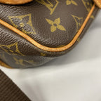 Louis Vuitton Shoulder Bag Monogram Givesiere GM Brown — view 7