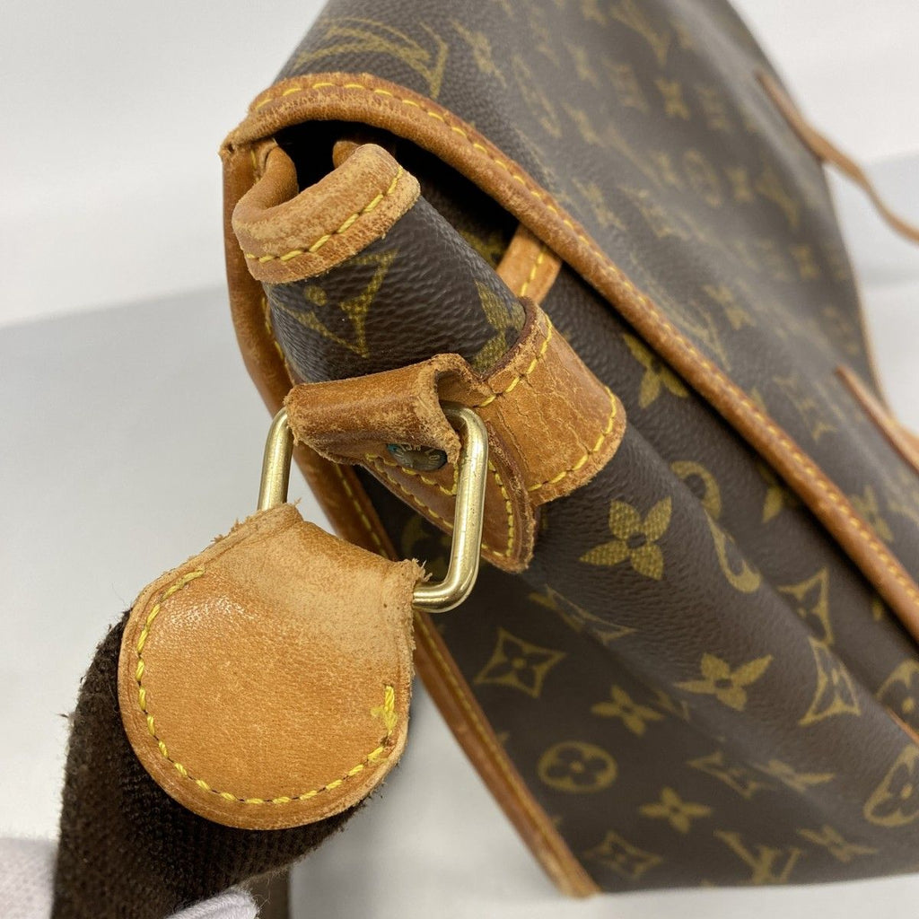 Louis Vuitton Shoulder Bag Monogram Givesiere GM Brown — view 9