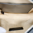 Gucci Shoulder Bag GG Marmont Leather Black Silver — view 4