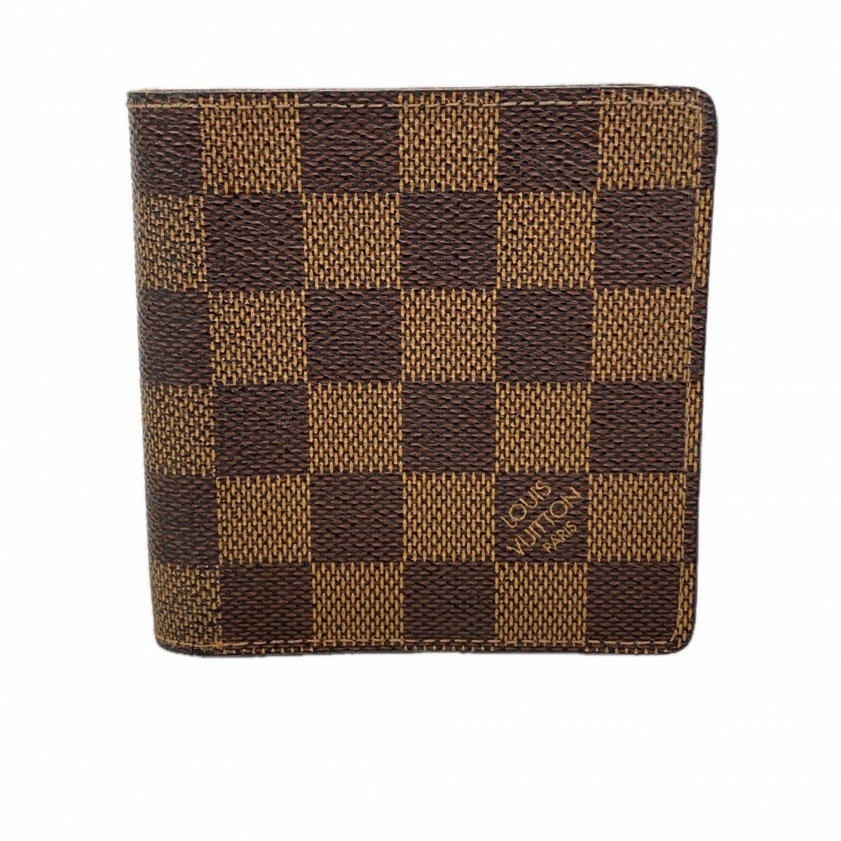 Louis Vuitton Billfold Damier Portobier 6 Cult Cles Ebene Wallet