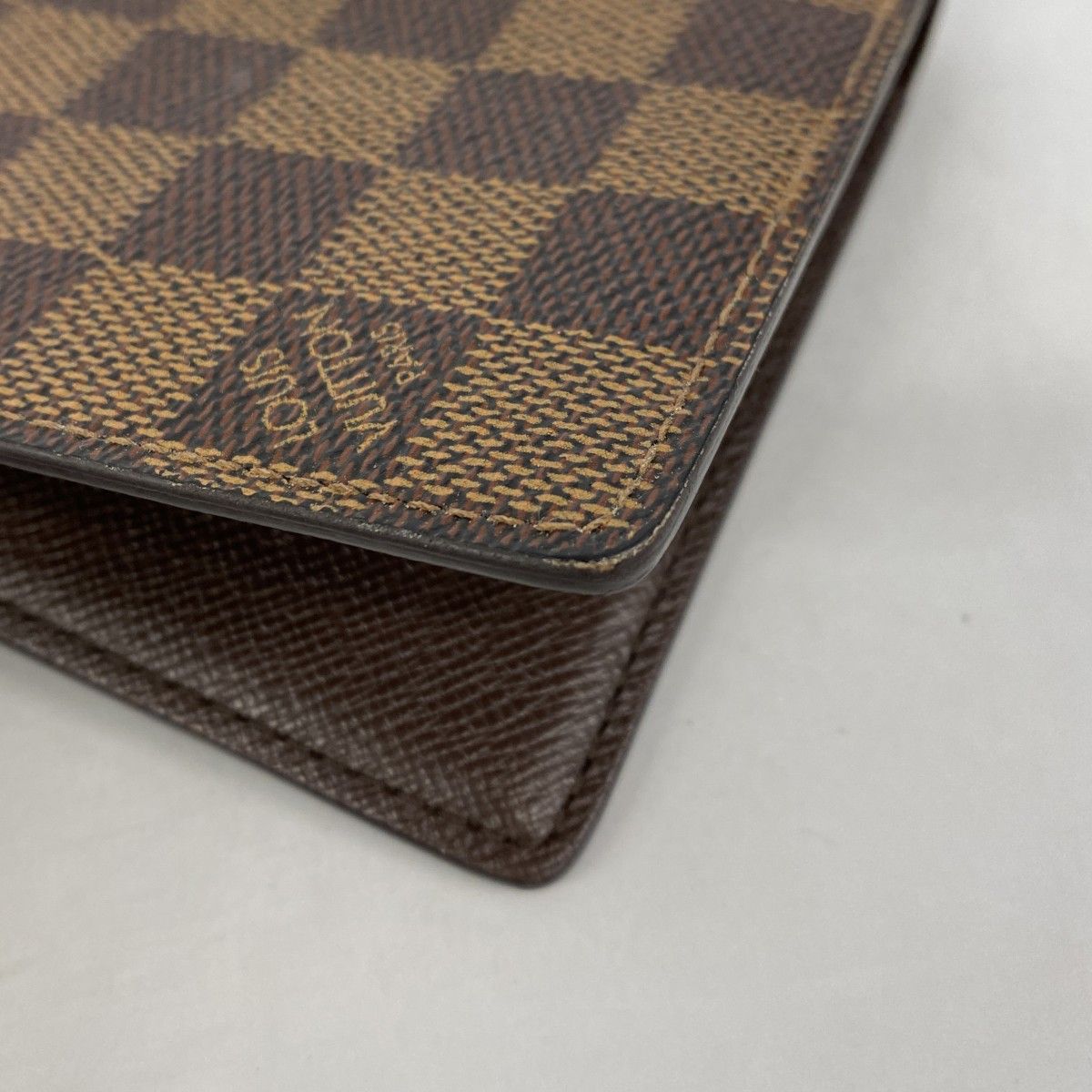 Louis Vuitton Billfold Damier Portobier 6 Cult Cles Ebene Wallet — view 7