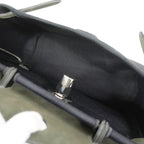 Hermes Handbag Herbag Zip PM Toile Officier Black Silver 2-Way — view 4