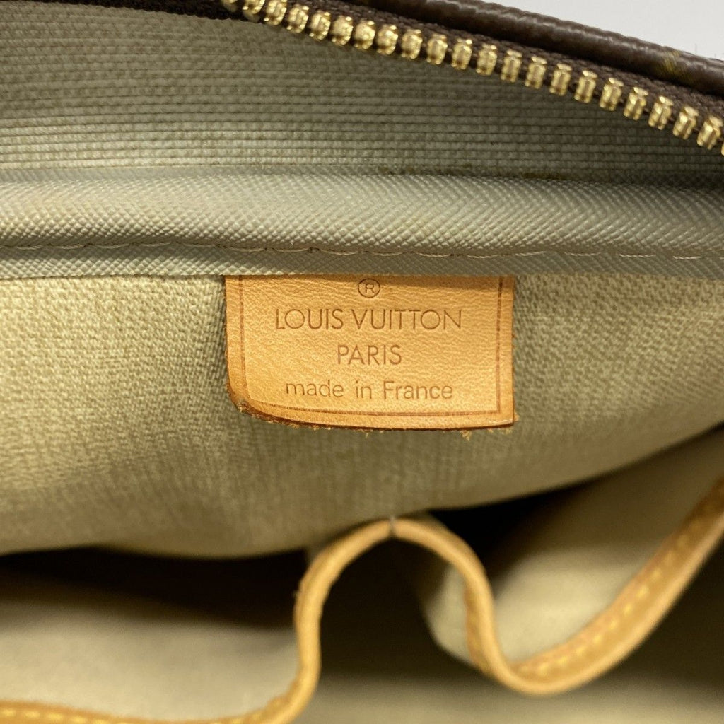 Louis Vuitton Handbag Monogram Deauville Brown — view 5