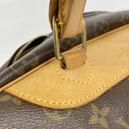 Louis Vuitton Handbag Monogram Deauville Brown — view 7