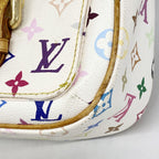 Louis Vuitton Shoulder Bag Monogram Multicolor Lodge GM Blanc — view 7