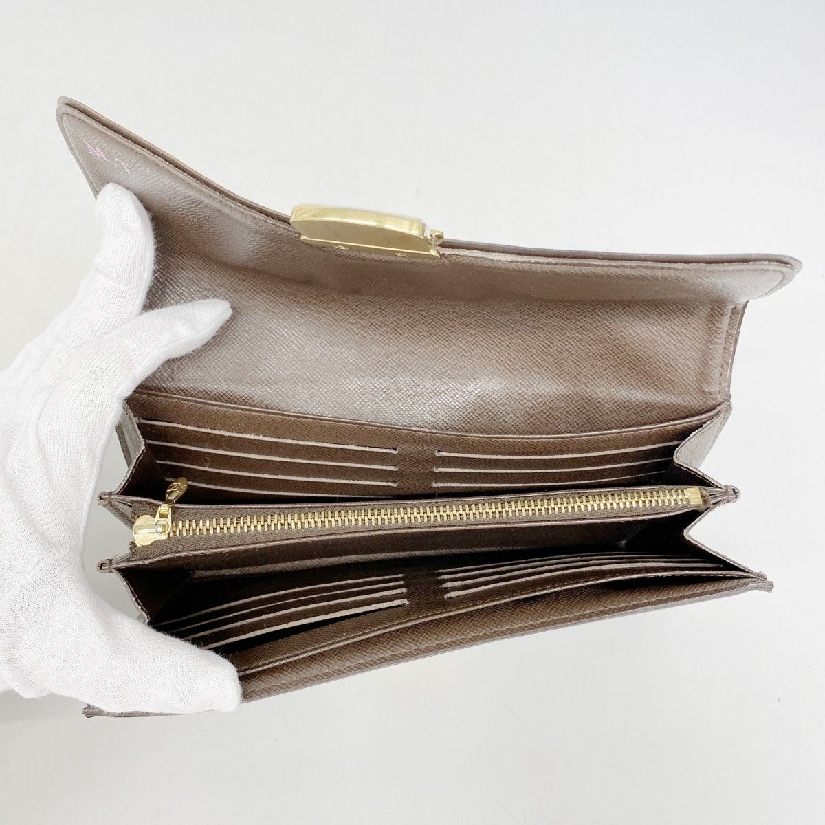 Louis Vuitton Wallet Damier Portefeuille Sistine Ebene — view 3