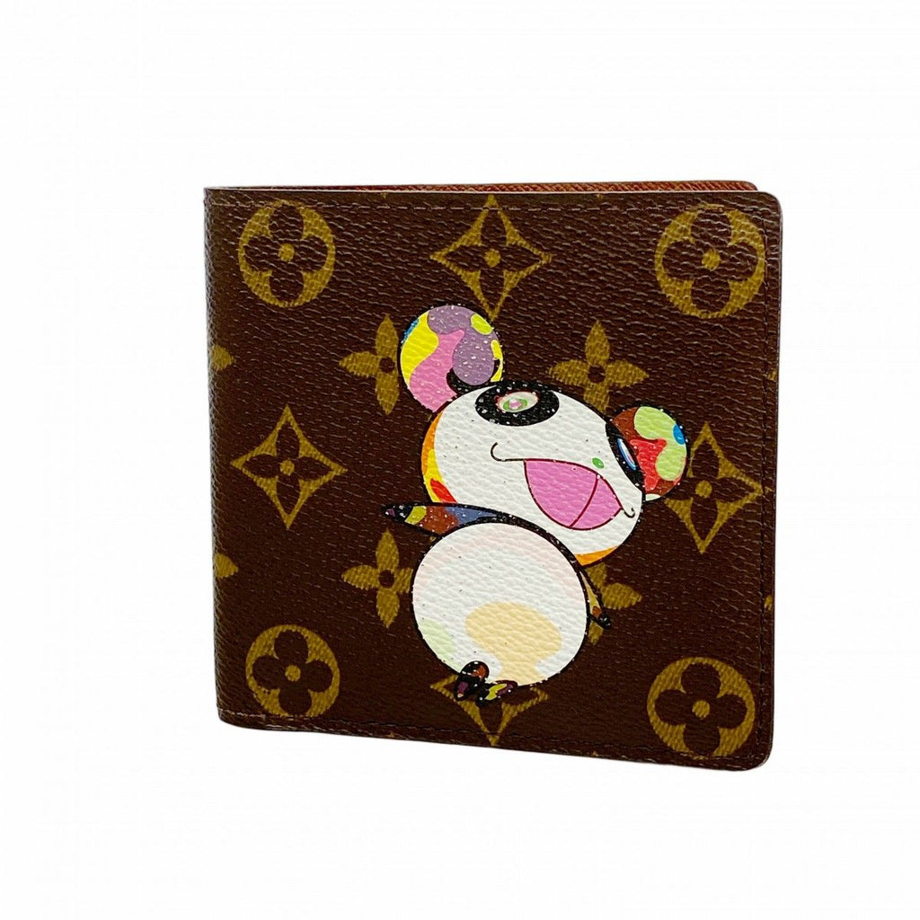 Louis Vuitton Wallet Monogram Panda Takashi Murakami Portobiert Cles Dimonet