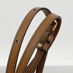 Gucci Shoulder Bag Horsebit Denim Blue Brown Gold — view 9