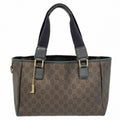 Gucci Tote GG Supreme Black Brown Gold