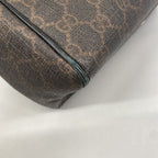 Gucci Tote GG Supreme Black Brown Gold — view 7