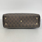 Gucci Tote GG Supreme Black Brown Gold — view 3