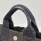 Hermes Tote Her Line PM Canvas Gray Silver — view 8