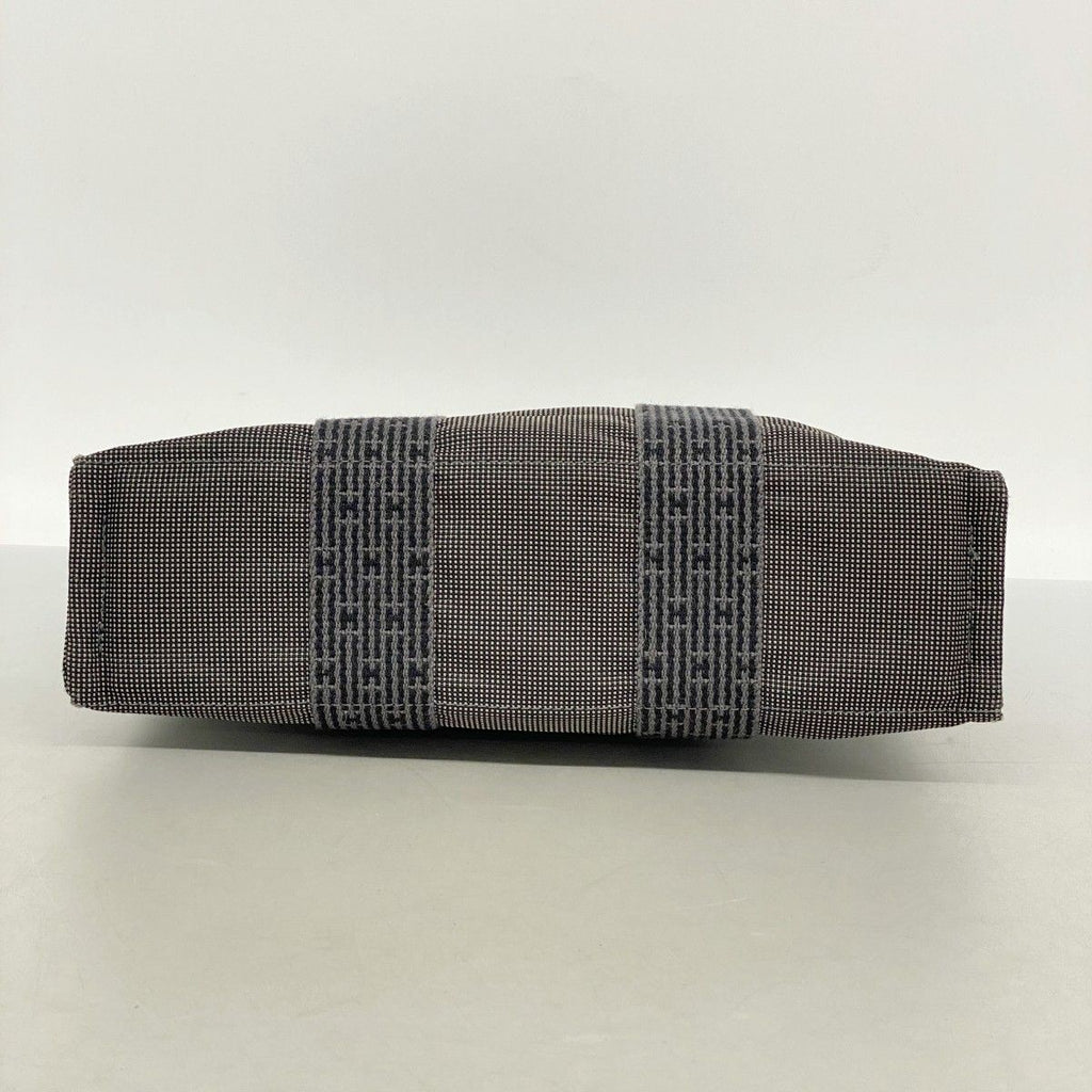 Hermes Tote Her Line PM Canvas Gray Silver — view 3