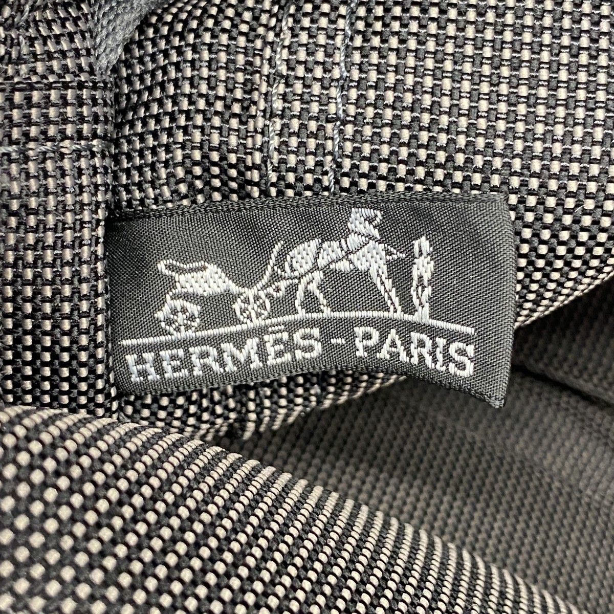 Hermes Tote Her Line PM Canvas Gray Silver — view 5