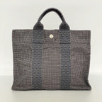 Hermes Tote Her Line PM Canvas Gray Silver — view 9