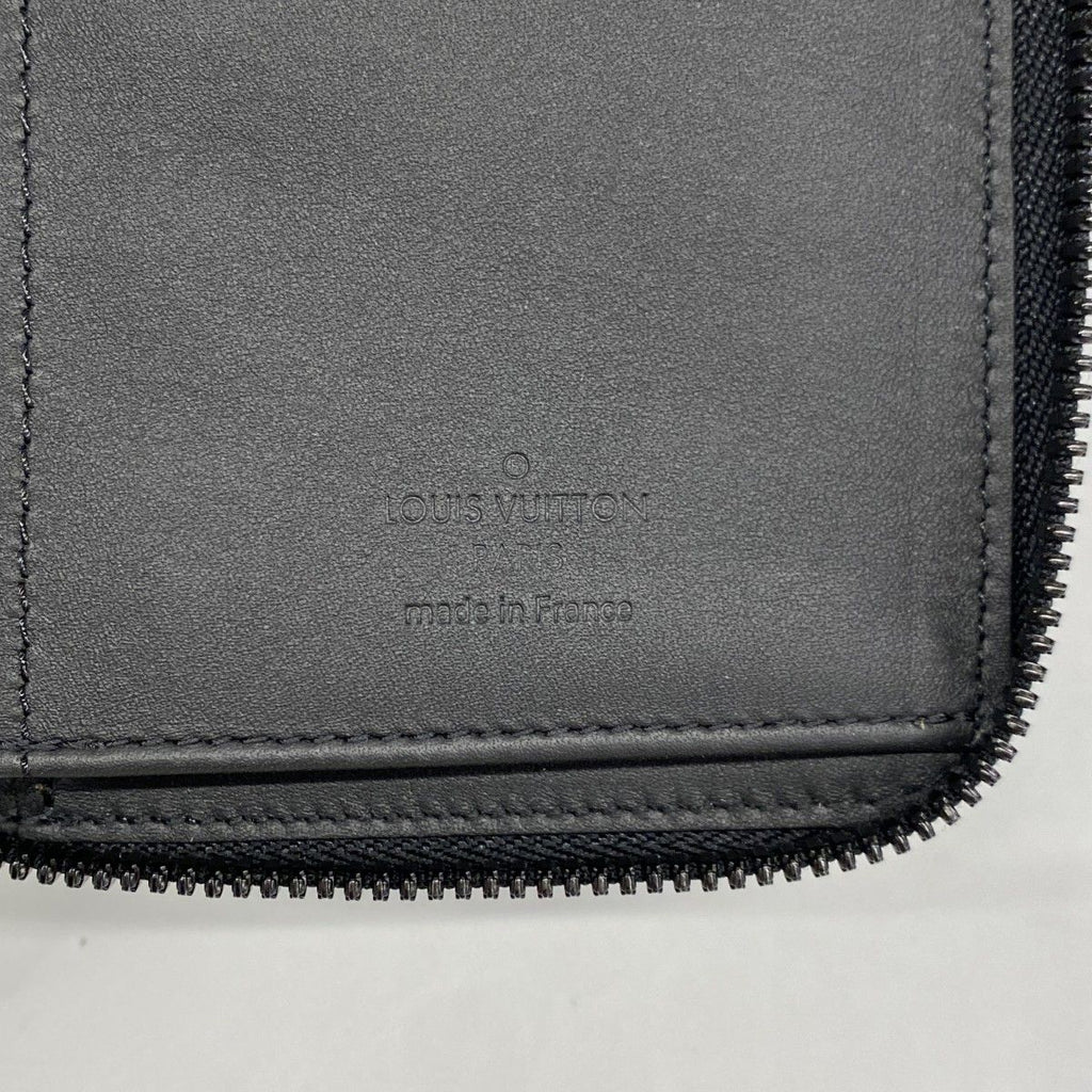 Louis Vuitton Wallet Monogram Spotlight Zippy Vertical Black Multicolor — view 4