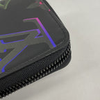 Louis Vuitton Wallet Monogram Spotlight Zippy Vertical Black Multicolor — view 5