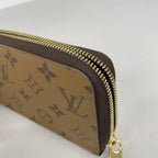 Louis Vuitton Wallet Monogram Reverse Zippy Brown — view 6