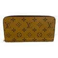 Louis Vuitton Wallet Monogram Reverse Zippy Brown