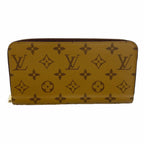 Louis Vuitton Wallet Monogram Reverse Zippy Brown