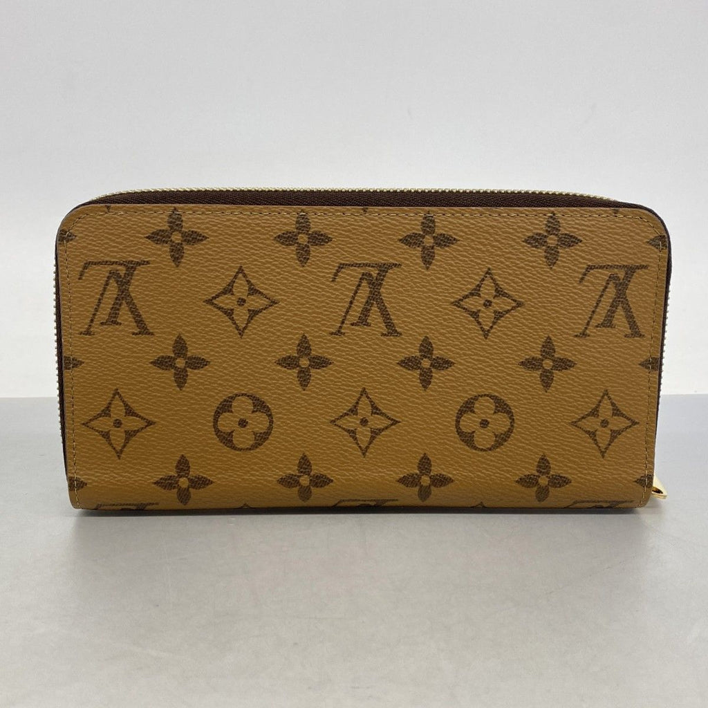 Louis Vuitton Wallet Monogram Reverse Zippy Brown — view 7