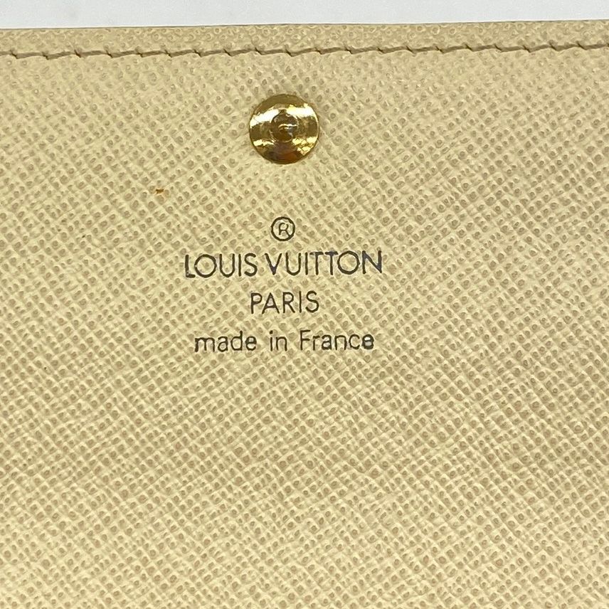 Louis Vuitton Wallet Damier Azur Portefeuille Sarah White — view 4