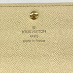 Louis Vuitton Wallet Damier Azur Portefeuille Sarah White — view 4
