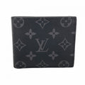 Louis Vuitton Wallet Monogram Eclipse Portefeuille Marco NM Black