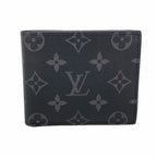 Louis Vuitton Wallet Monogram Eclipse Portefeuille Marco NM Black