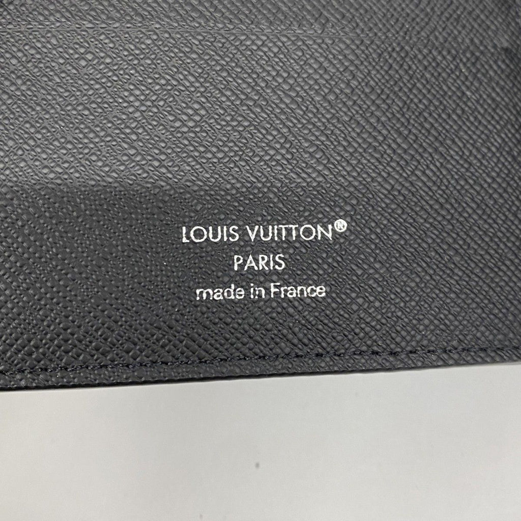 Louis Vuitton Wallet Monogram Eclipse Portefeuille Marco NM Black — view 4