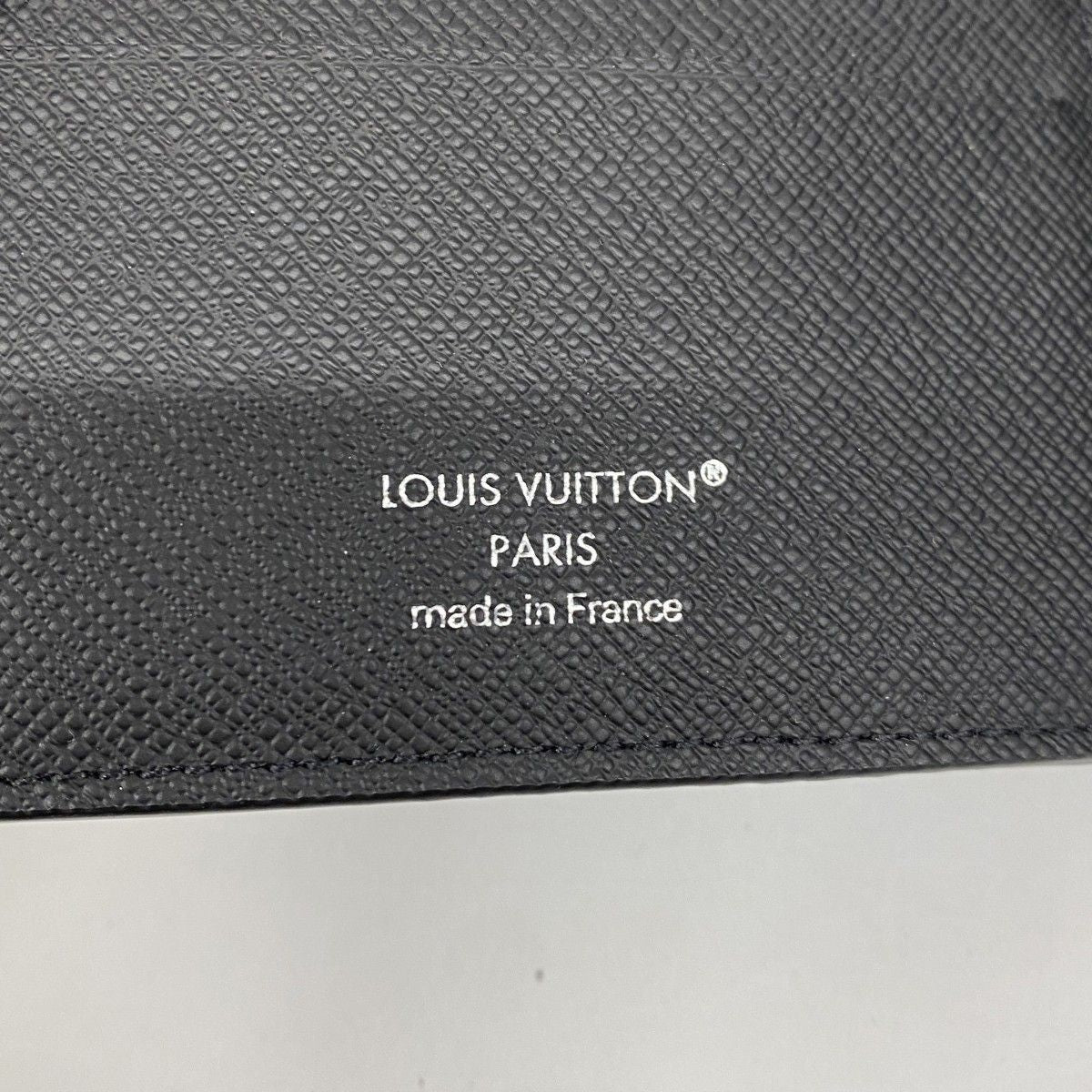 Louis Vuitton Wallet Monogram Eclipse Portefeuille Marco NM Black — view 4