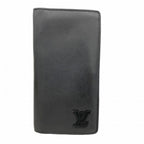 Louis Vuitton Wallet Aerogram Portefeuille Brazza NM Black