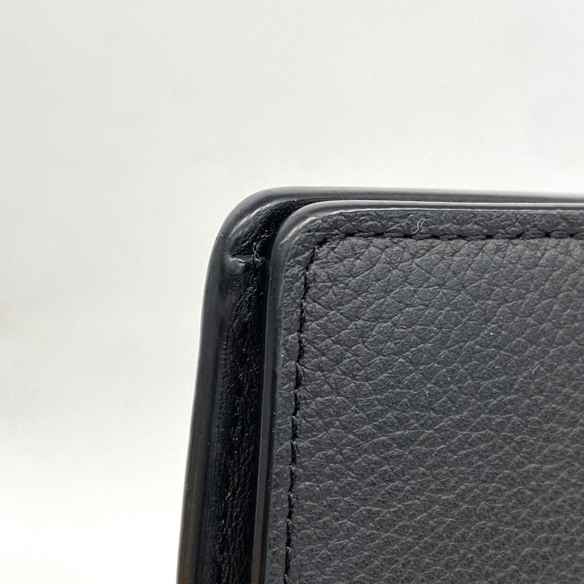 Louis Vuitton Wallet Aerogram Portefeuille Brazza NM Black — view 7