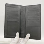 Louis Vuitton Wallet Aerogram Portefeuille Brazza NM Black — view 3
