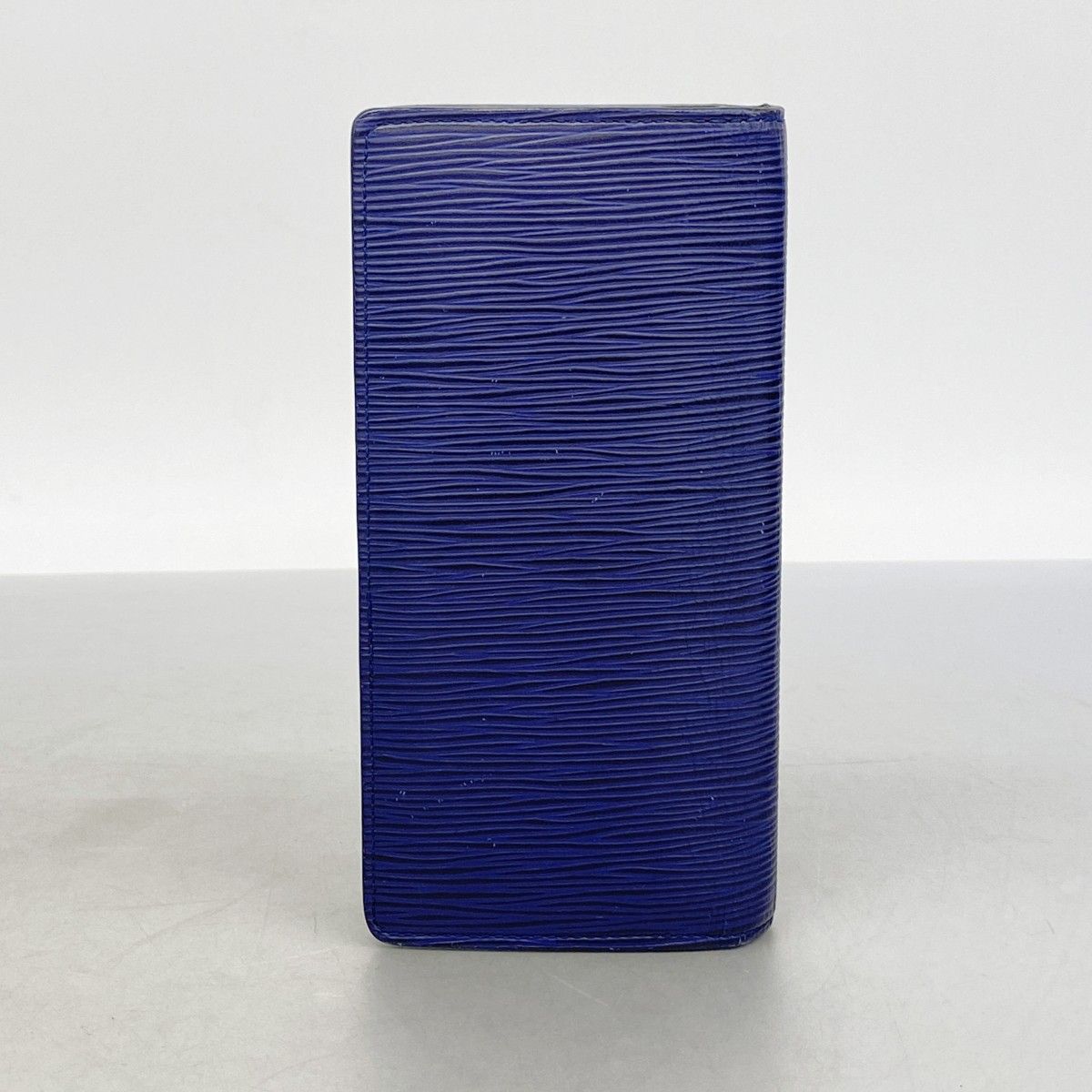 Louis Vuitton Wallet Monogram Eclipse Epi Portefeuille Brazza Navy — view 9