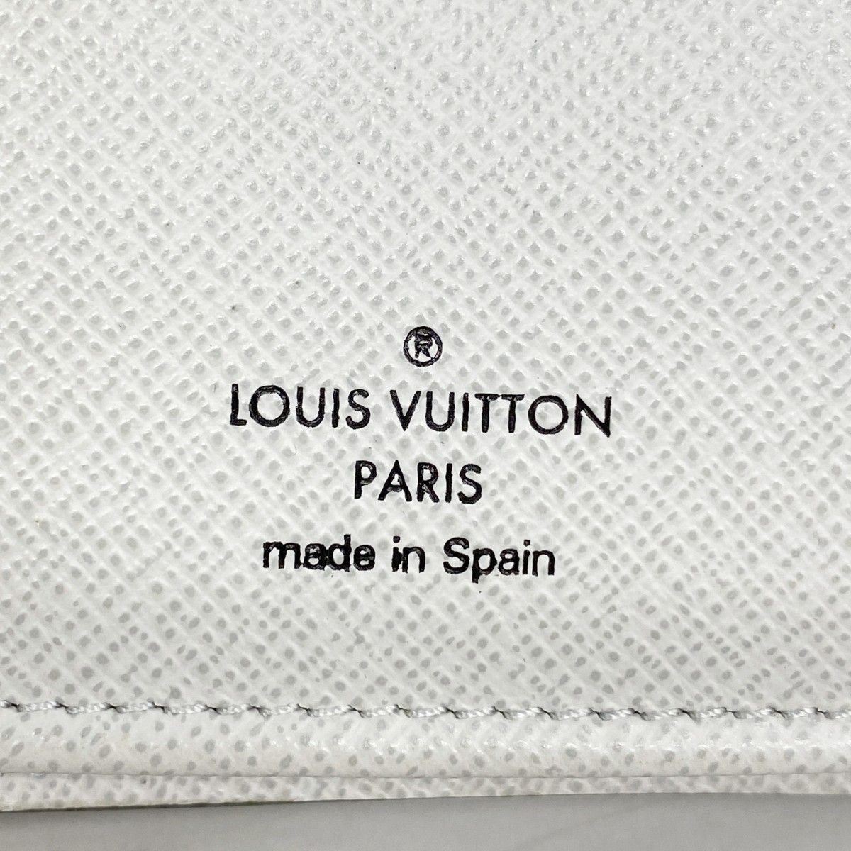 Louis Vuitton Wallet Monogram Eclipse Epi Portefeuille Brazza Navy — view 4