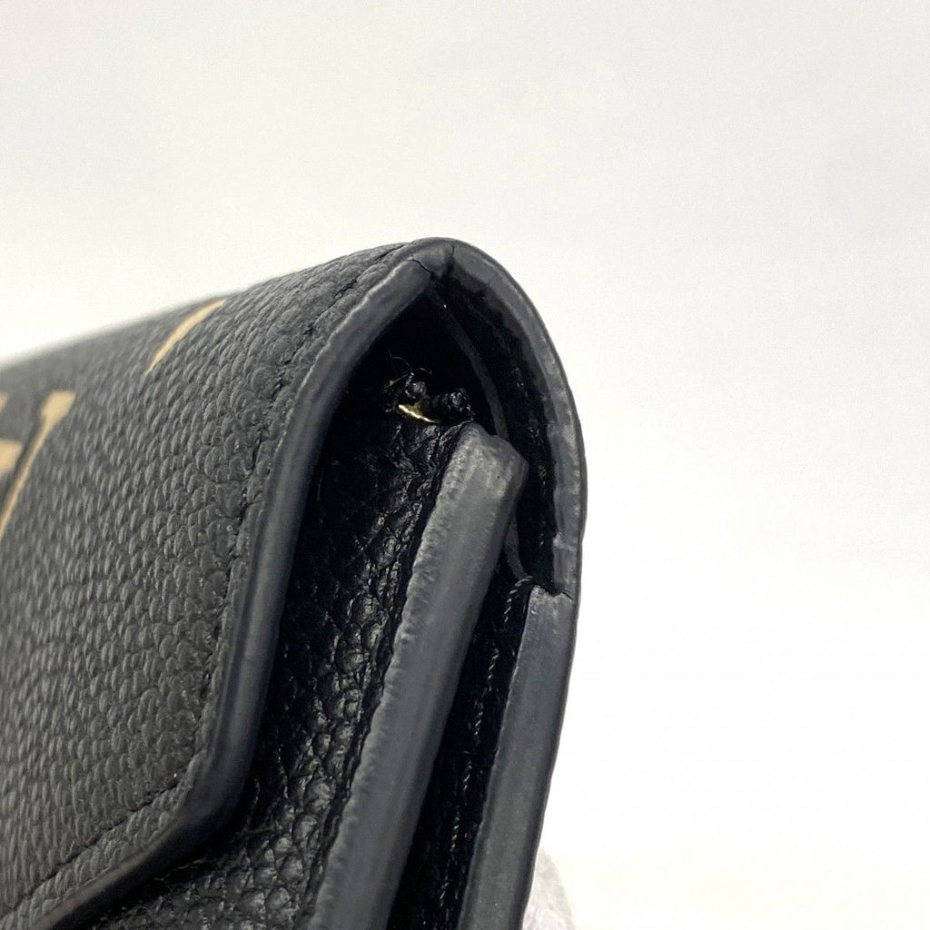 Louis Vuitton Trifold Wallet Monogram Empreinte Bicolor Portefeuille Victorine — view 5