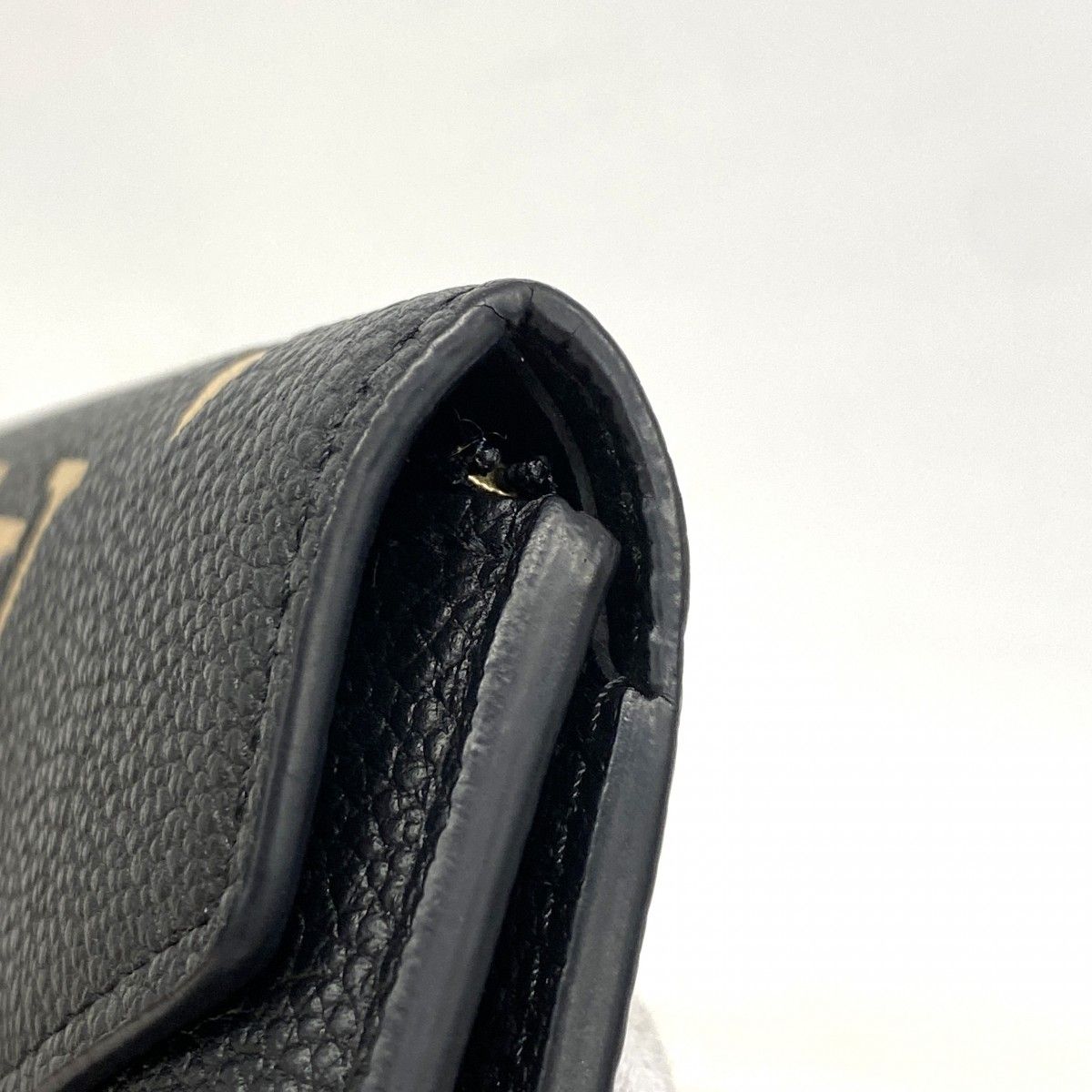 Louis Vuitton Trifold Wallet Monogram Empreinte Bicolor Portefeuille Victorine — view 5