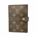 Louis Vuitton Notebook Cover Monogram Agenda PM Brown
