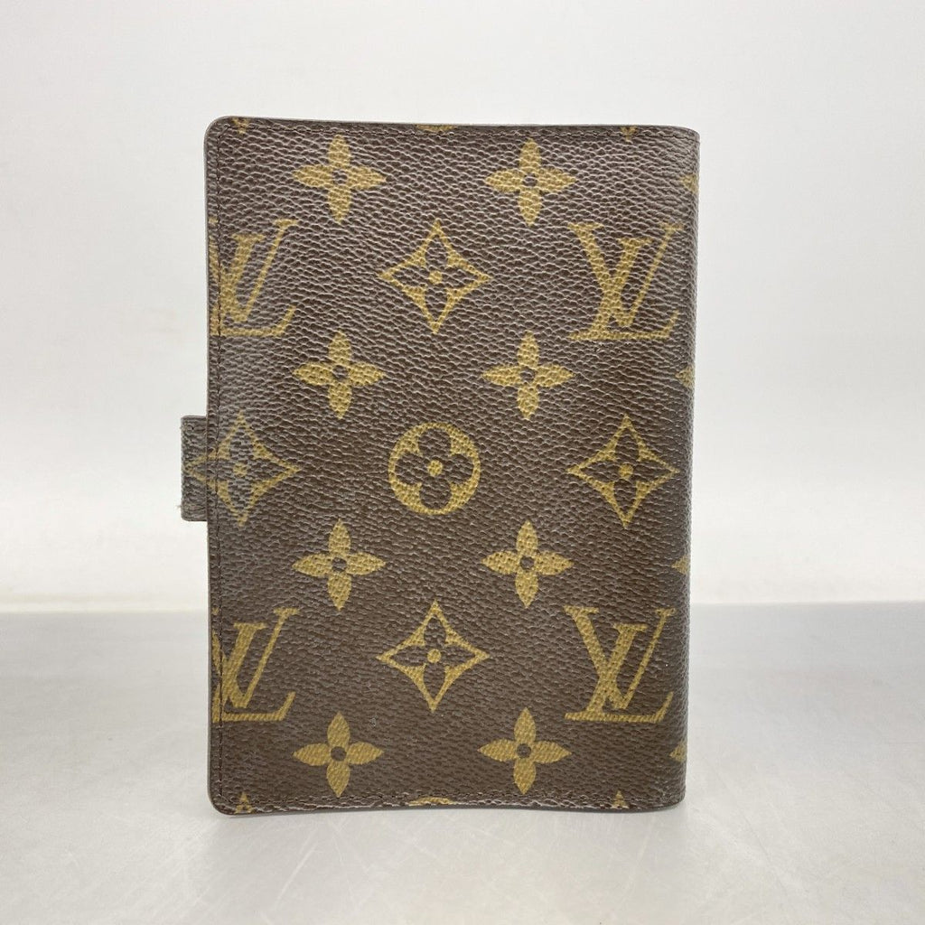Louis Vuitton Notebook Cover Monogram Agenda PM Brown — view 9