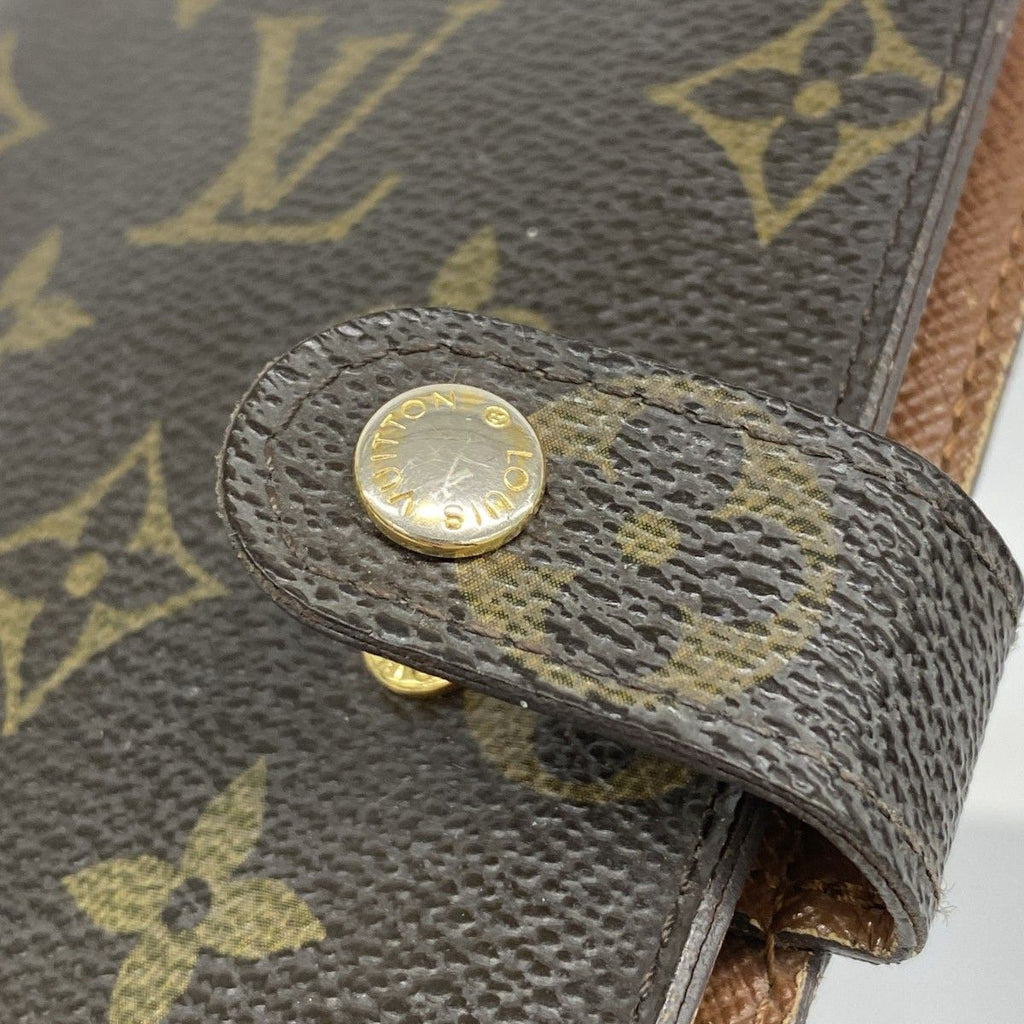 Louis Vuitton Notebook Cover Monogram Agenda PM Brown — view 8