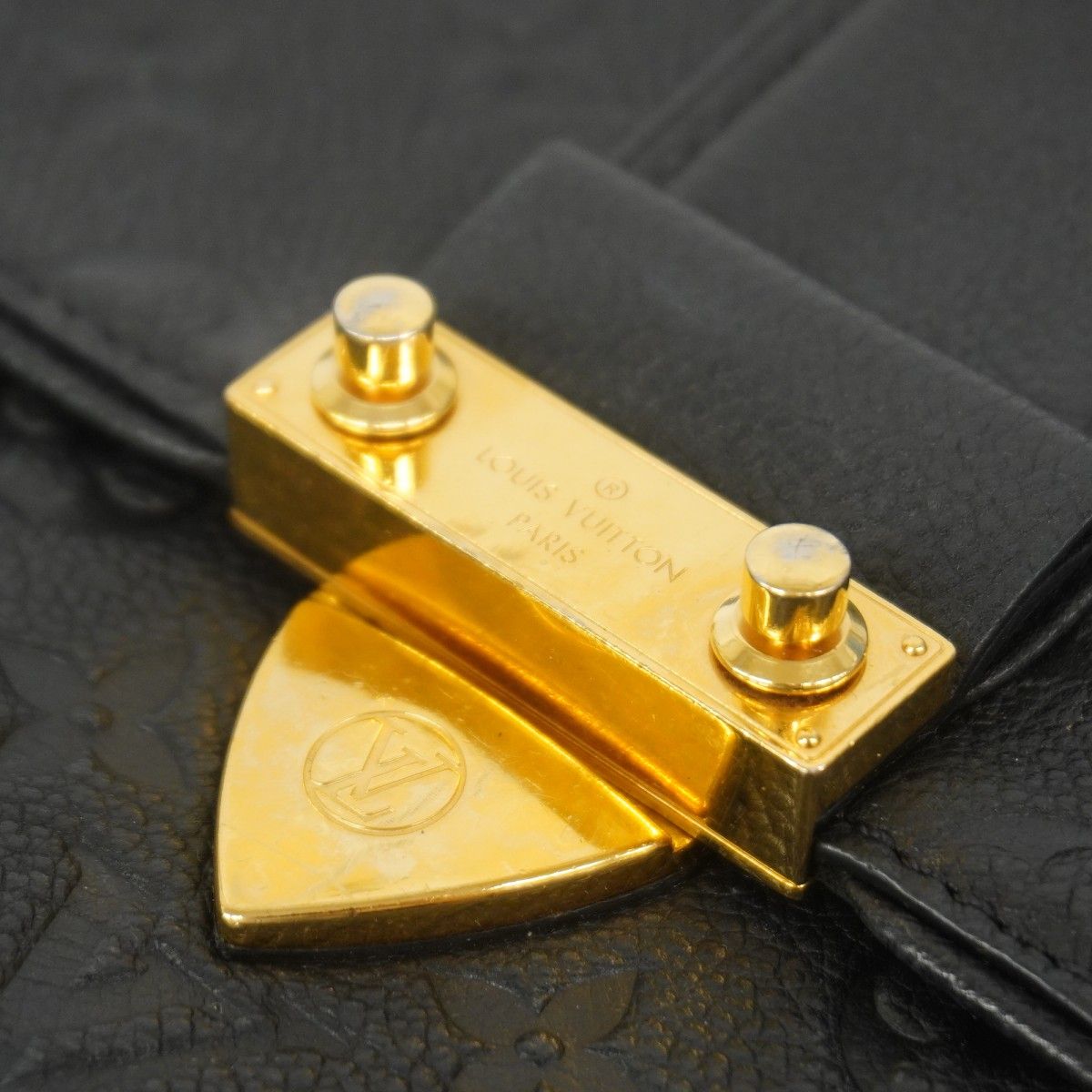 Louis Vuitton Shoulder Bag Monogram Empreinte Saint Sulpice PM Noir — view 8