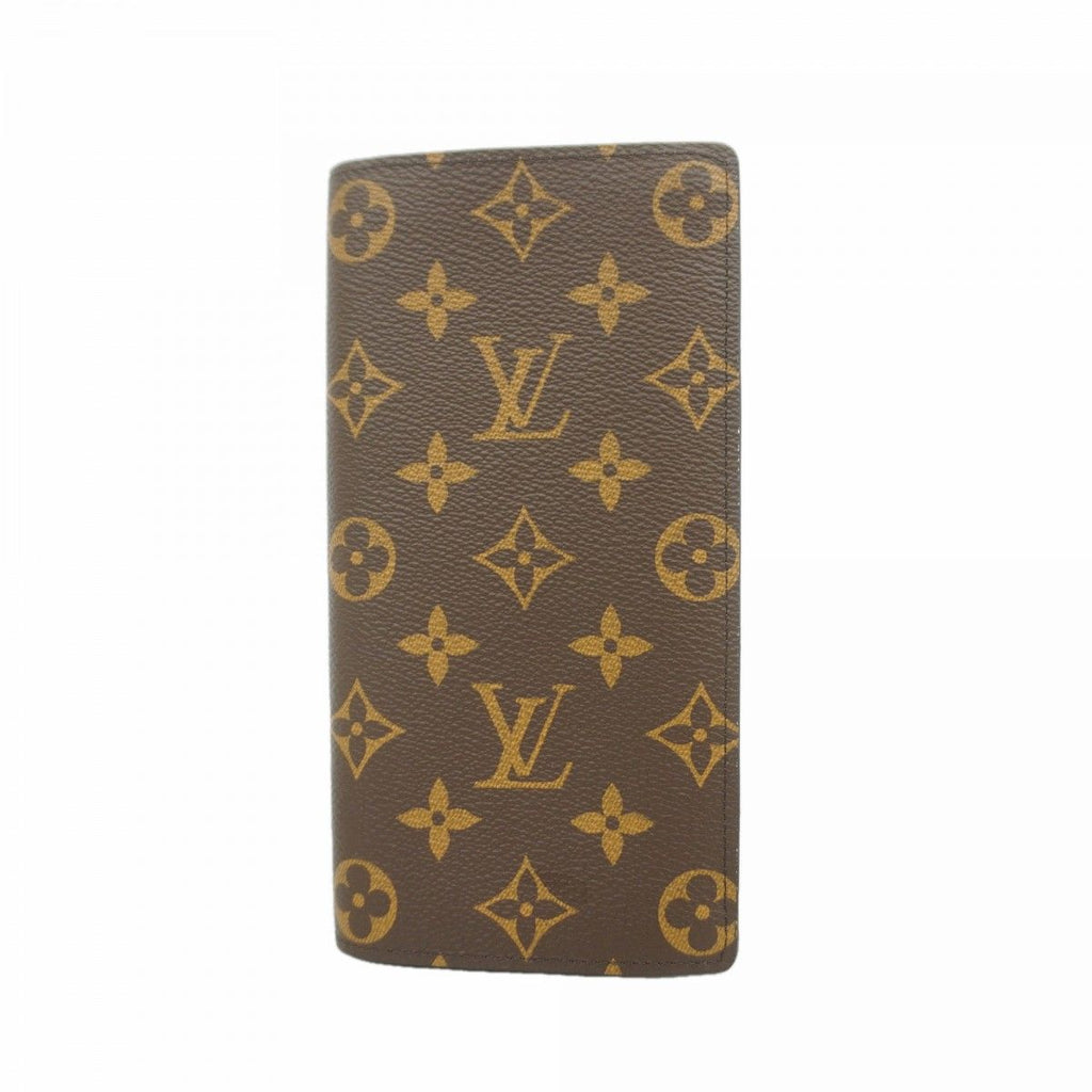 Louis Vuitton Wallet Monogram Portefeuille Brazza Brown