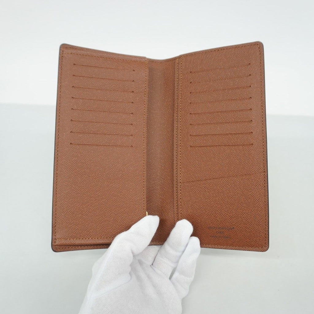 Louis Vuitton Wallet Monogram Portefeuille Brazza Brown — view 3
