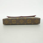 Louis Vuitton Shoulder Wallet Monogram Pochette Felicity Brown Fuchsia — view 3