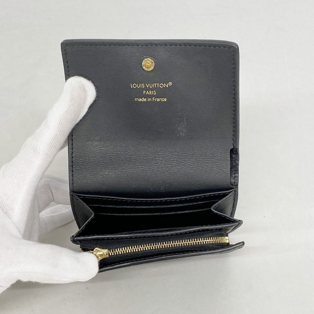 Louis Vuitton Wallet Portefeuille Capucines Tiny Noir — view 3