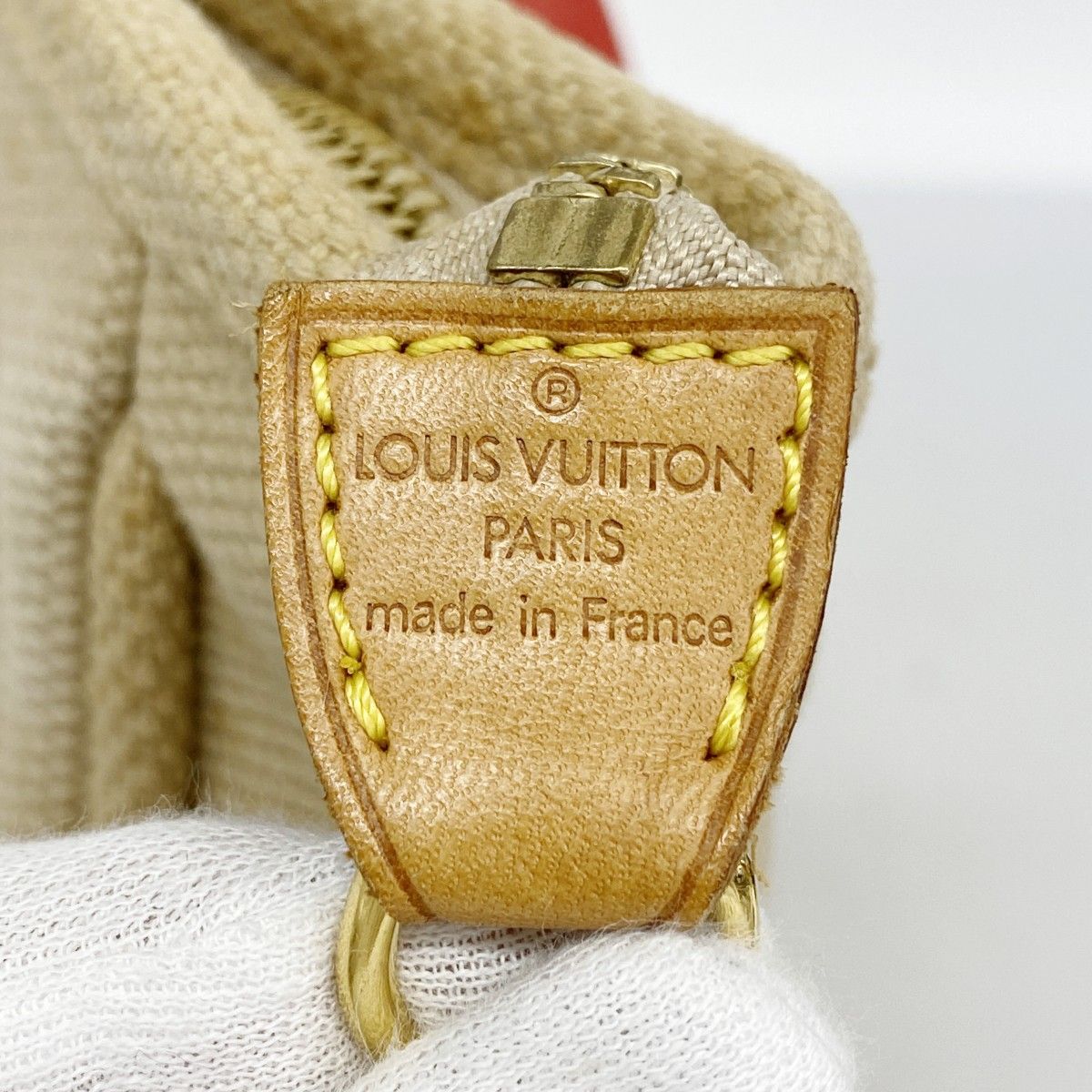 Louis Vuitton Tote Antigua Cabas Beige — view 5