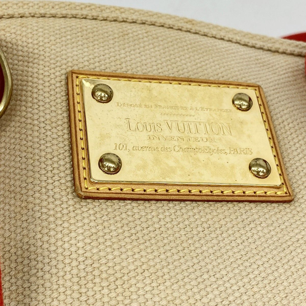 Louis Vuitton Tote Antigua Cabas Beige — view 8