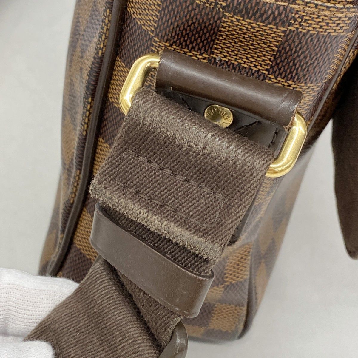 Louis Vuitton Shoulder Bag Damier Shelton Ebene — view 8