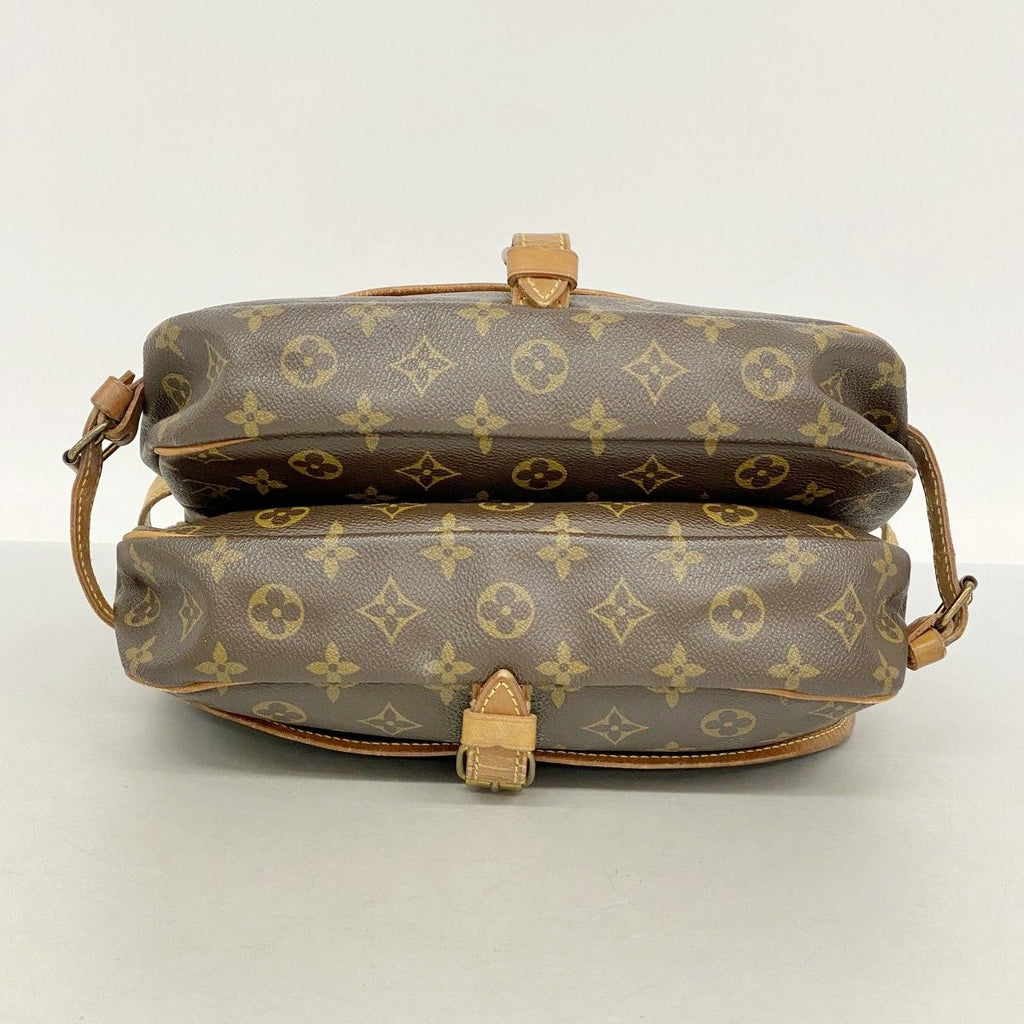 Louis Vuitton Shoulder Bag Monogram Saumur 30 Brown — view 3